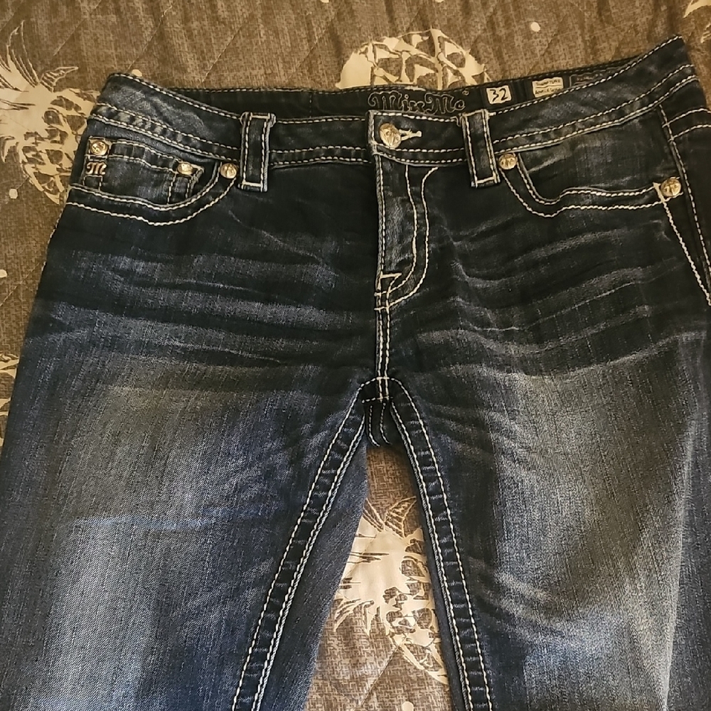 Miss Me Blue Skinny Jeans for Chic Comfort